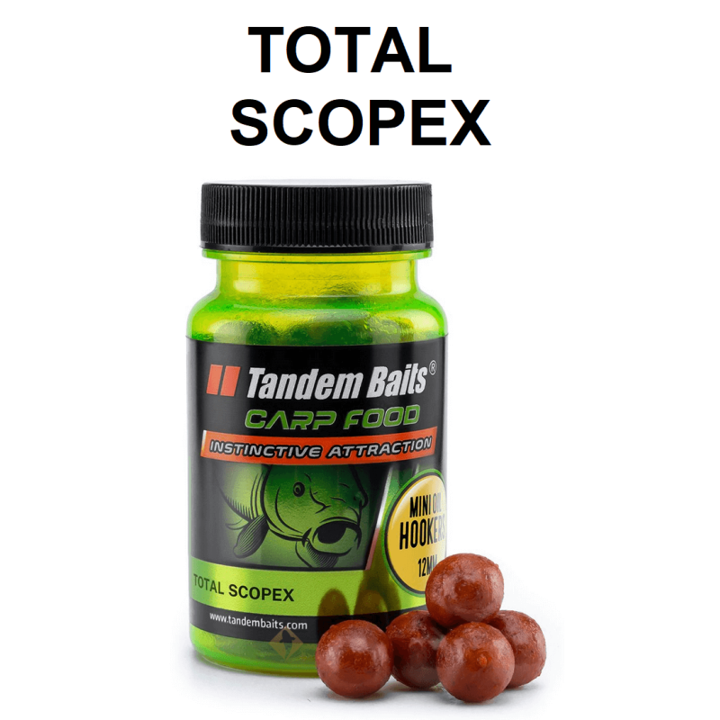 Mini Hakenköder Kugeln OIL Tandem Baits - Total Scopex 12mm 50g