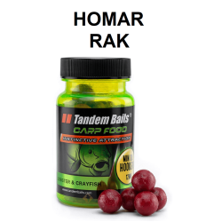 Mini Hakenköder Kugeln OIL Tandem Baits - Hummer Krebs 12mm 50g