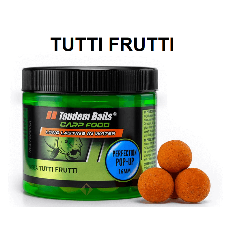 Kulki Haczykowe Pop-Up Tandem Baits - Tutti Frutti 16mm