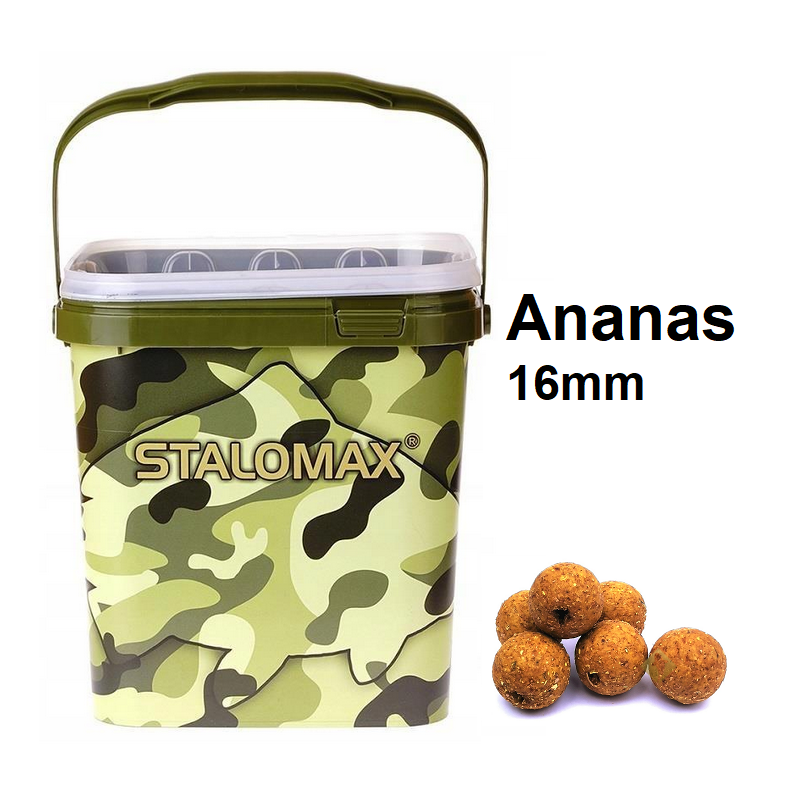 Kulki proteinowe na karpia Stalomax startup Ananas 16mm 3kg