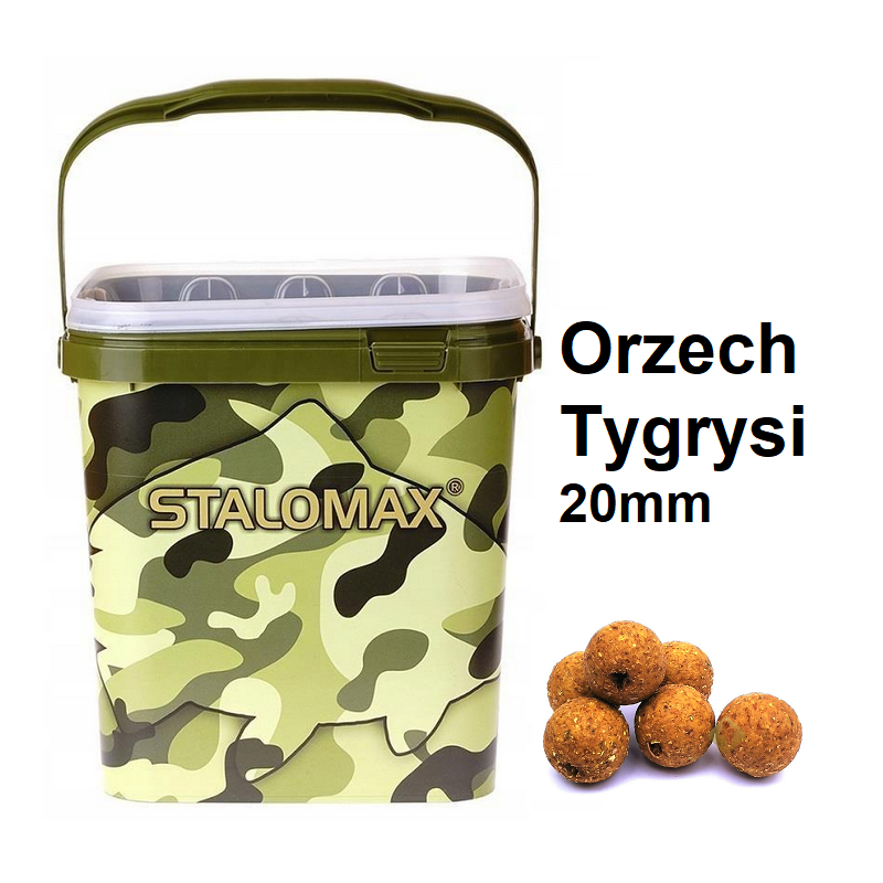 Kulki proteinowe na karpia Stalomax startup Orzech Tygrysi 20mm 3kg