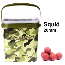 Kulki proteinowe na karpia Stalomax startup Squid Kałamarnica 20mm 3kg