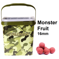 Stalomax proteinové boilies na kapra startup Monster Fruit 16mm 3kg