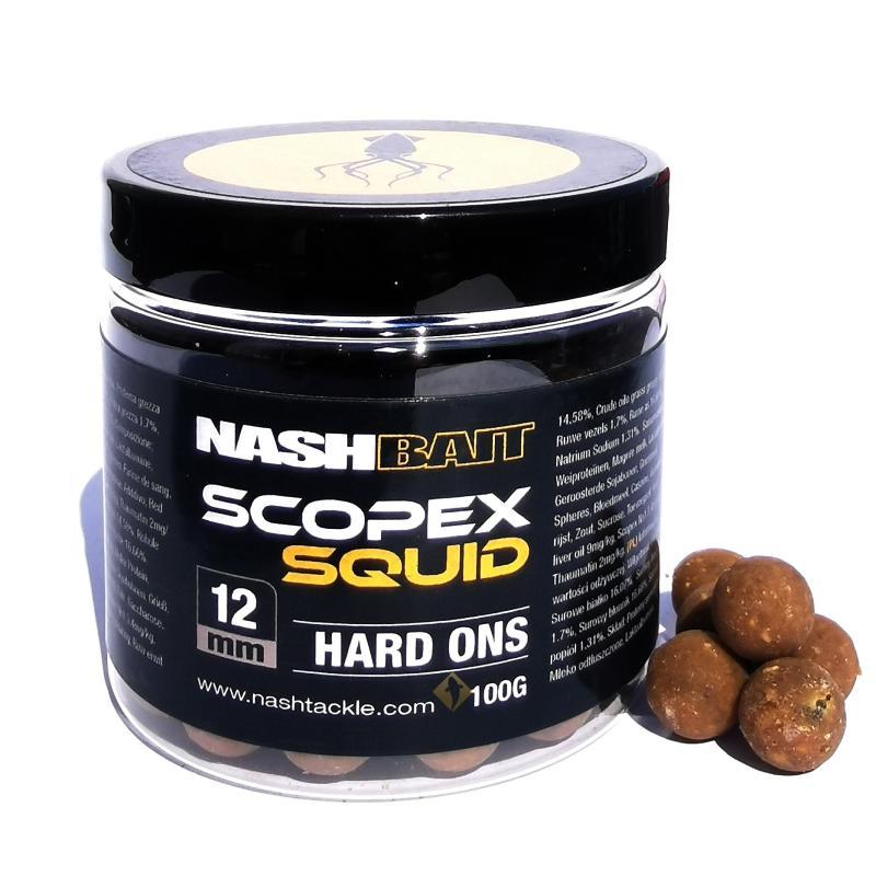 Kulki haczykowe HARD Nash - Scopex Squid 12mm