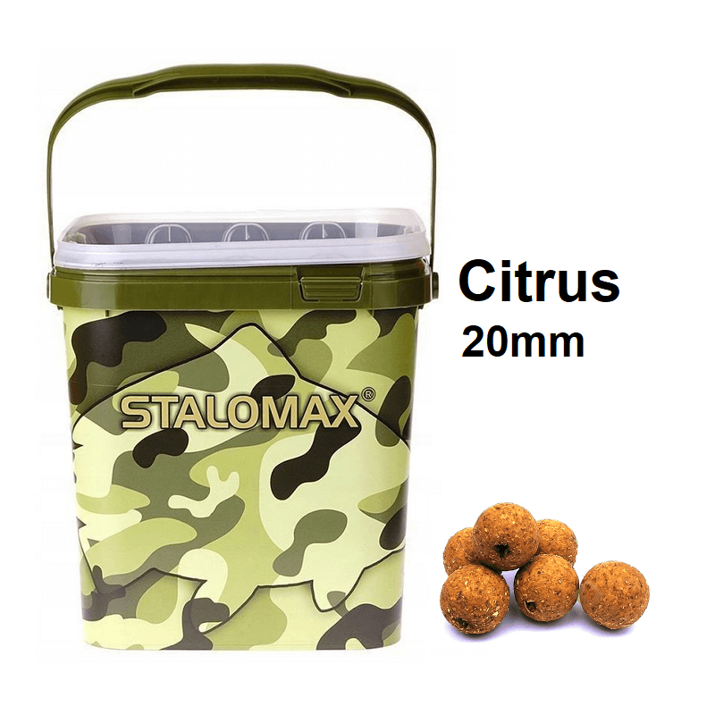Kulki proteinowe na karpia Stalomax startup Citrus 20mm 3kg