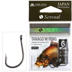 Haczyki Feeder Mikado Sensual Tanago W/Ring 10 10szt