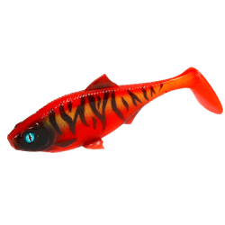 Mikado MFT Roach 12cm Pike Rubber - Red Roach