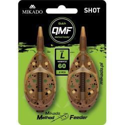 Košík Podavač Mikado Method Feeder Shot QMF L 60g 2ks