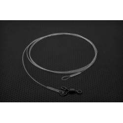 Karpfen-Rig Gemini Fluorocarbon Leader Double Ring Swivel