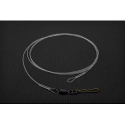 Karpfen-Set Gemini Fluorocarbon Leader Mad Flex Swivel