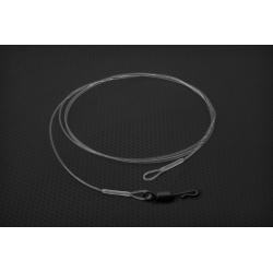 Karpfen-Rig Gemini Fluorocarbon Leader Quick Change Swivel