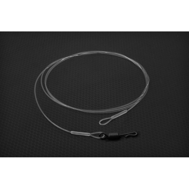 Karpfen-Rig Gemini Fluorocarbon Leader Quick Change Swivel