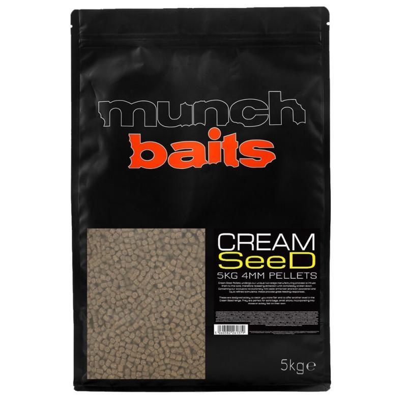 Pellet Zanętowy Munch Baits 4mm - Cream Seed 5kg