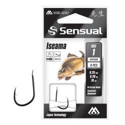 Mikado Iseama Tied Hooks 70cm No. 6