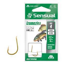 Mikado Izumezina Tied Hooks 70cm No. 4