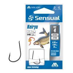 Mikado Keiryu Tied Hooks 70cm No. 6