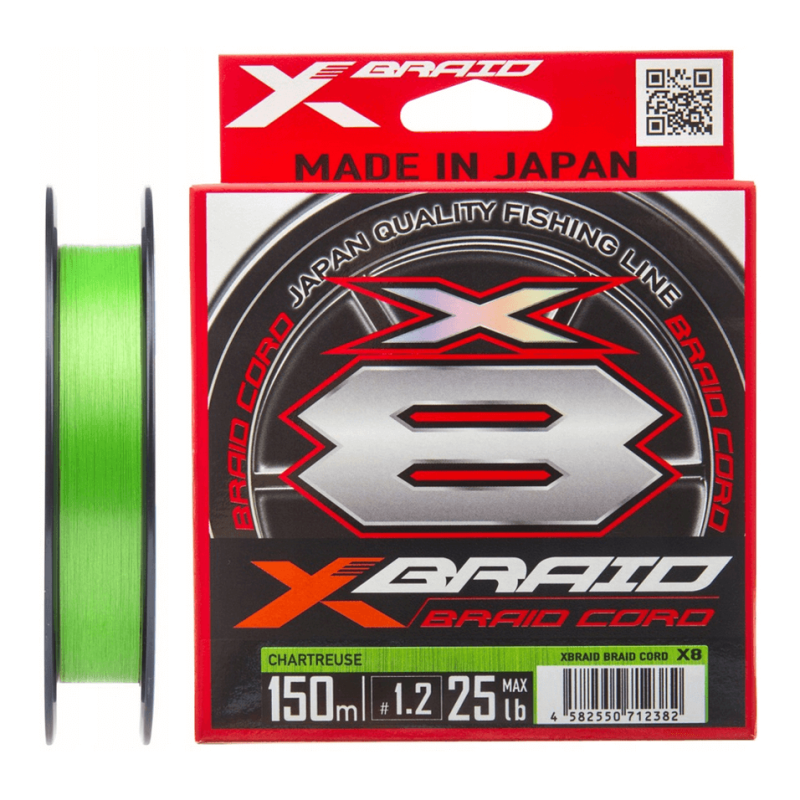 Plecionka YGK X-Braid Cord X8 150m 0.148mm PE 0.8