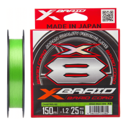 Plecionka YGK X-Braid Cord X8 150m 0.09mm PE 0.3
