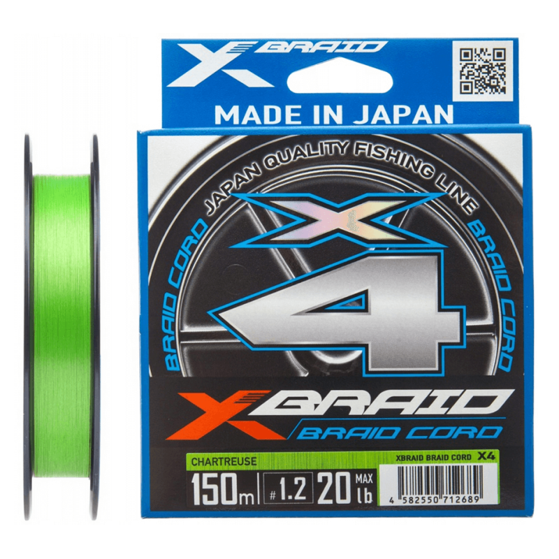 Plecionka YGK X-Braid Cord X4 150m 0.09mm PE 0.3