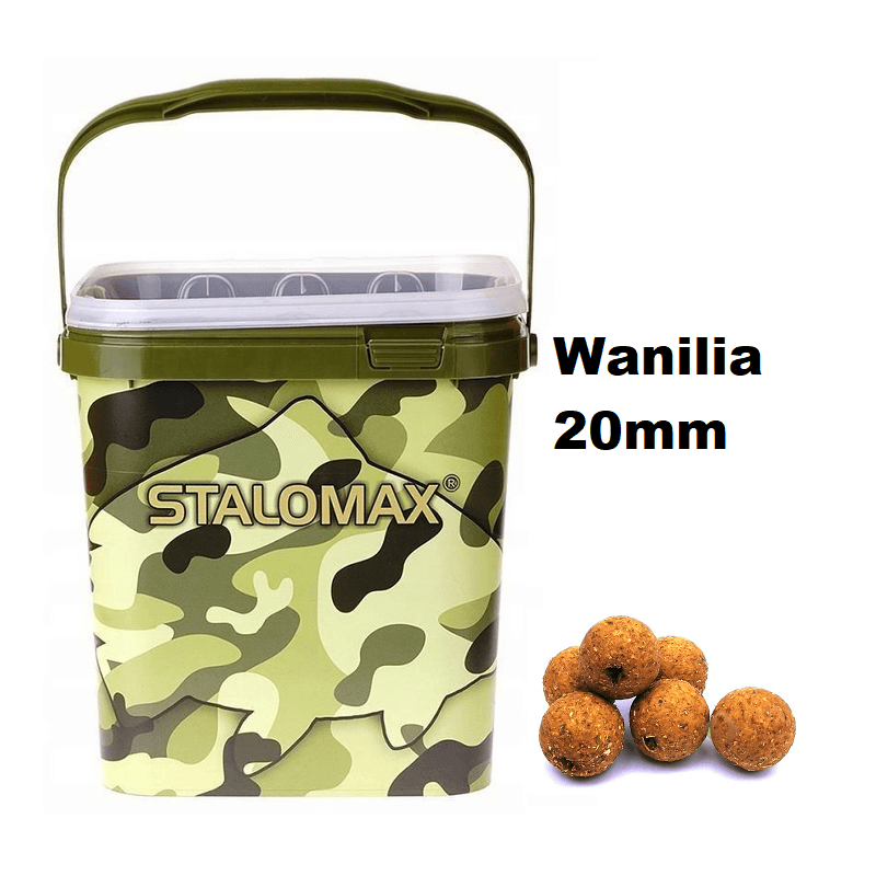 Kulki proteinowe na karpia Stalomax startup Wanilia 20mm 3kg