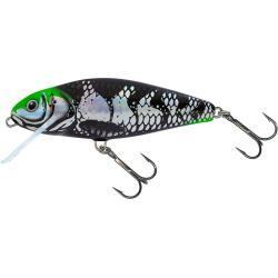 Wobbler Salmo Perch Schwimmend 8cm Holo Dark Green