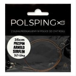 Vorfach Polsping Surflon 7x7 Camo 12kg 35cm 2Stk