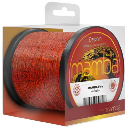 Kaprův vlasec Delphin Mamba Carp Fire 0,30mm 7,0kg 1200m