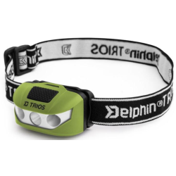 Stirnlampe Delphin TRIOS 1W 3xLED 60 Lumen