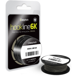 Delphin 6K Schlamm 20m 15lbs Vorfachschnur