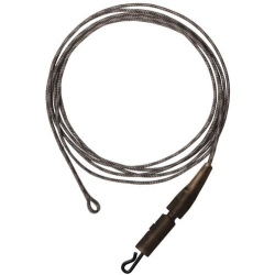 Lead core + Wirbel mit Schnellverschluss Delphin The End / 3 Stück