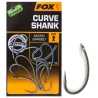 Haki karpiowe FOX Curve Shank r. 2