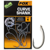 Haki karpiowe FOX Curve Shank r. 4