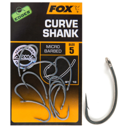 Haki karpiowe FOX Curve Shank r. 5