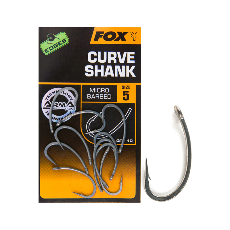 Karpové háčky FOX Curve Shank vel. 5