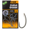 Haki karpiowe FOX Curve Shank r. 5
