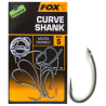 Karpové háčky FOX Curve Shank vel. 5