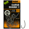 Háčky kaprové FOX Curve Shank X vel. 4