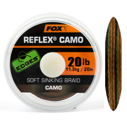 FOX Geflochtene Vorfachschnur weich 20m 20lb CAMO