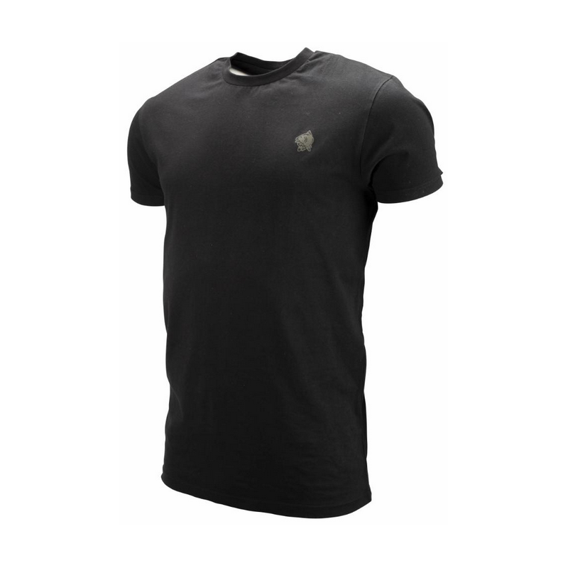 Koszulka wędkarska Nash T-Shirt Czarna L