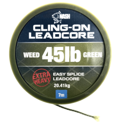 Nash 45lb Leadcore zelená