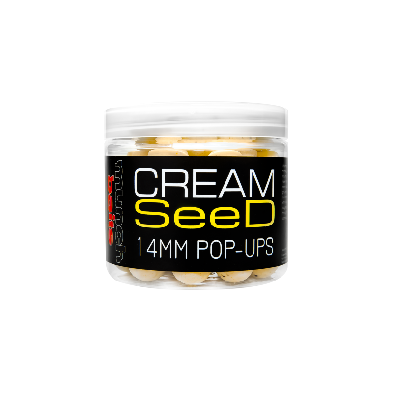 Kulki Pływajace Munch Baits Pop-up Cream Seed 18mm