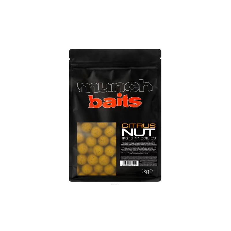 Kulki Zanętowe Munch Baits 18mm - Citrus Nut 1kg