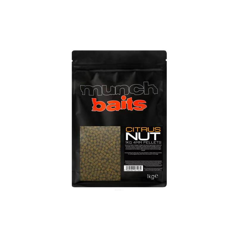 Pellet Zanętowy Munch Baits 4mm - Citrus Nut 1kg