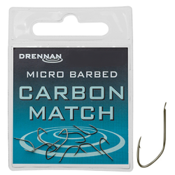Haczyki Drennan Carbon Match - 18