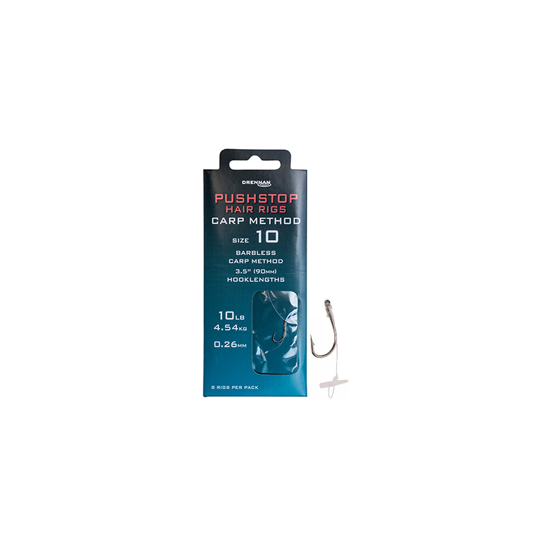 Bezzadziorowe Drennan PUSHSTOP Carp Method Hooks 14