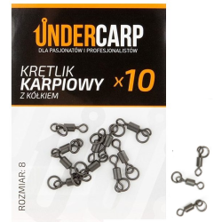 Undercarp carp swivel with ring r.8
