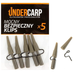 Strong secure clip Undercarp green