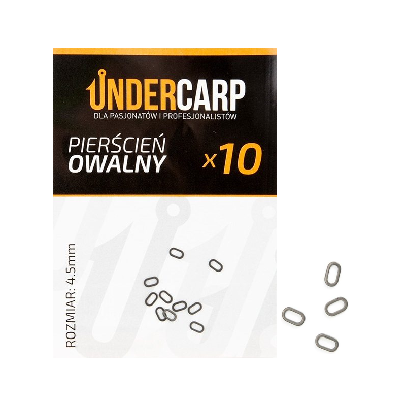 Pierścień owalny Undercarp 4.5mm