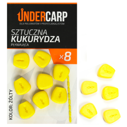 Pływająca Sztuczna Kukurydza Undercarp - żółta