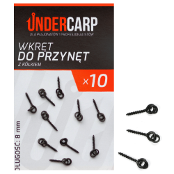 Šroubek na návnady Undercarp s kroužkem 8mm